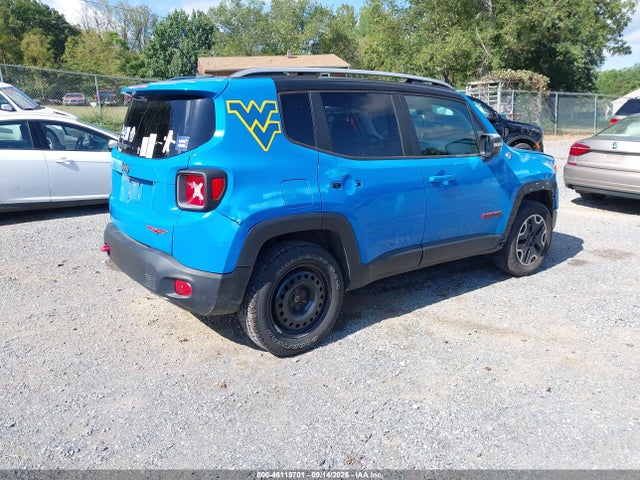 Продаж на аукціоні авто 2015 Jeep Renegade Trailhawk, vin: ZACCJBCT4FPC17856, номер лоту: 46119701
