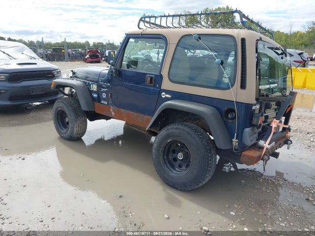 Продажа на аукционе авто 2000 Jeep Wrangler Sport, vin: 1J4FA49S4YP775255, номер лота: 46119711