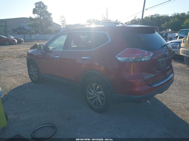 2015 Nissan Rogue Sl მანქანა იყიდება აუქციონზე, vin: 5N1AT2MV3FC829533, აუქციონის ნომერი: 46119768