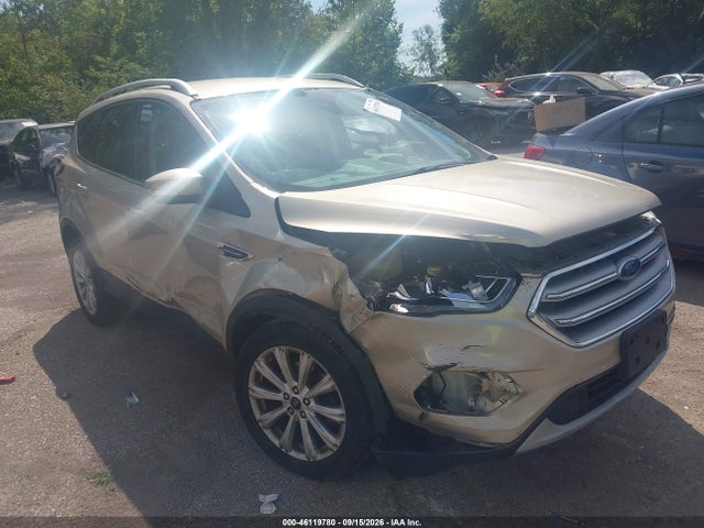 2017 Ford Escape Titanium მანქანა იყიდება აუქციონზე, vin: 1FMCU0JD8HUE88391, აუქციონის ნომერი: 46119780