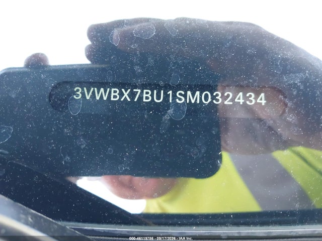 2025 Volkswagen Jetta 1.5t Sport მანქანა იყიდება აუქციონზე, vin: 3VWBX7BU1SM032434, აუქციონის ნომერი: 46119786