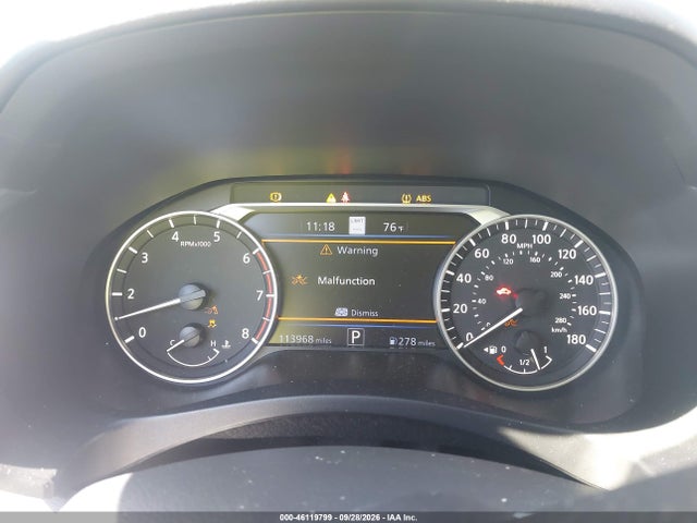 46119799 :رقم المزاد ، 1N4AL4FV4LC149302 vin ، 2020 Nissan Altima Platinum Vc-turbo Fwd مزاد بيع