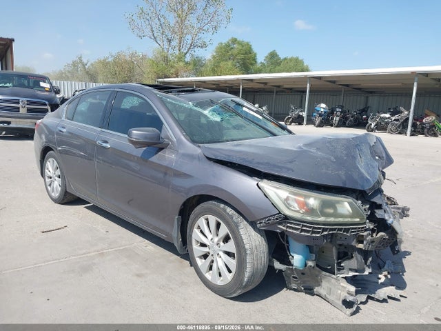 2014 Honda Accord Ex-l V-6 მანქანა იყიდება აუქციონზე, vin: 1HGCR3F81EA034534, აუქციონის ნომერი: 46119895