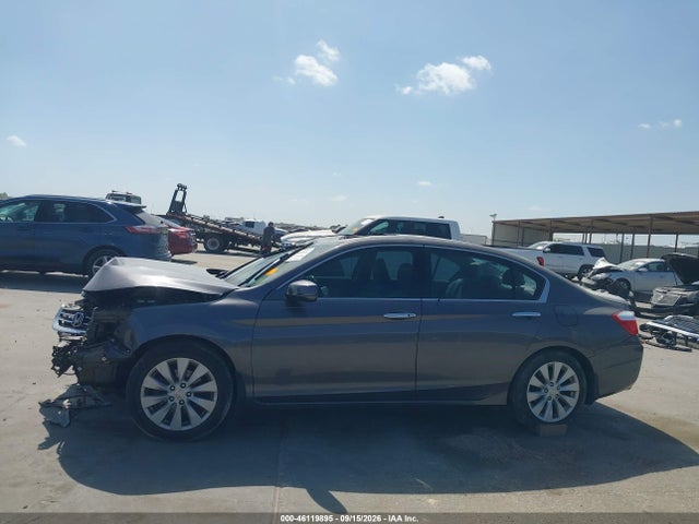 2014 Honda Accord Ex-l V-6 მანქანა იყიდება აუქციონზე, vin: 1HGCR3F81EA034534, აუქციონის ნომერი: 46119895