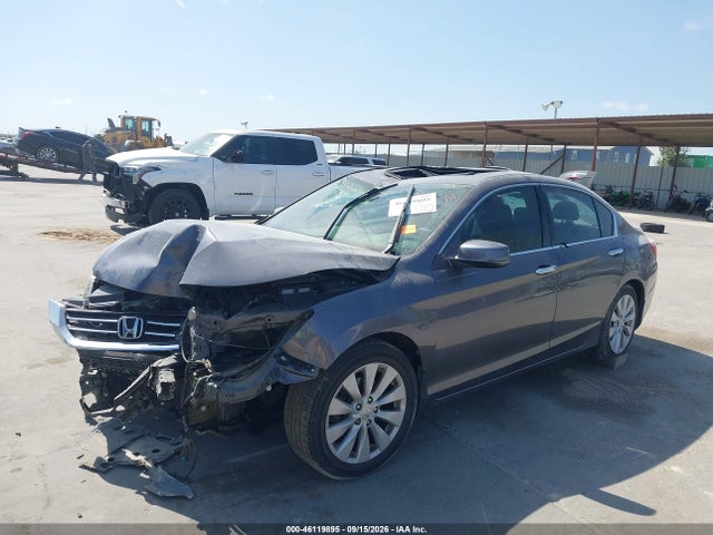 2014 Honda Accord Ex-l V-6 მანქანა იყიდება აუქციონზე, vin: 1HGCR3F81EA034534, აუქციონის ნომერი: 46119895