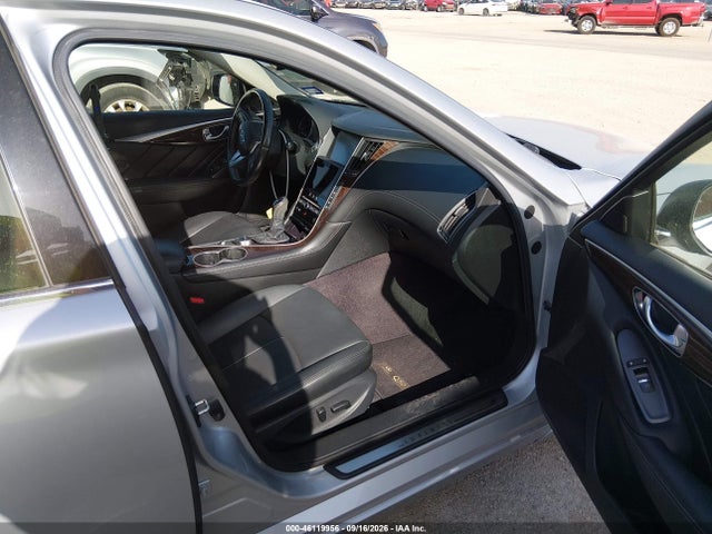 2018 Infiniti Q50 3.0t Luxe მანქანა იყიდება აუქციონზე, vin: JN1EV7ARXJM444674, აუქციონის ნომერი: 46119956