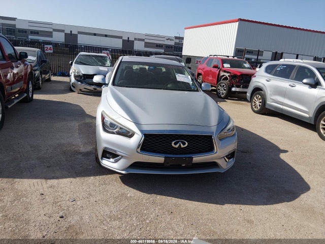 2018 Infiniti Q50 3.0t Luxe მანქანა იყიდება აუქციონზე, vin: JN1EV7ARXJM444674, აუქციონის ნომერი: 46119956