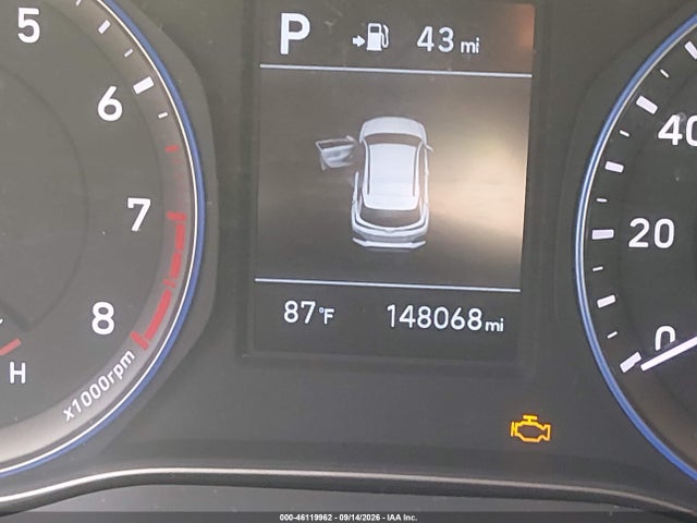2018 Hyundai Kona Sel მანქანა იყიდება აუქციონზე, vin: KM8K6CAA8JU151092, აუქციონის ნომერი: 46119962