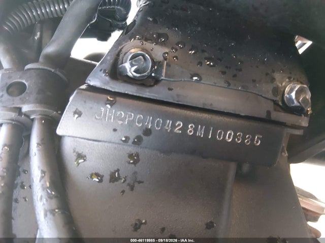 Aukcja sprzedaży 2008 Honda Cbr600 Rr, vin: JH2PC40428M100385, numer aukcji: 46119985