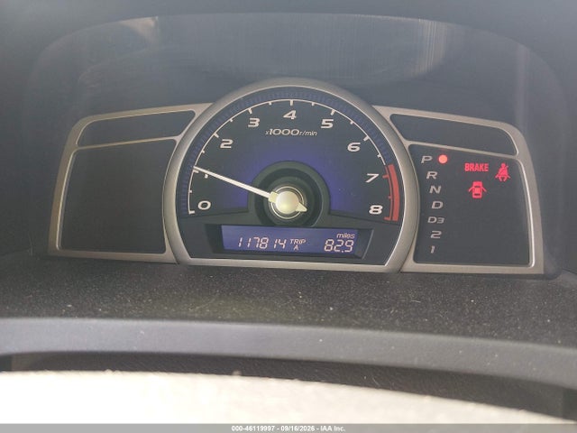 Aukcja sprzedaży 2009 Honda Civic Lx-s, vin: 2HGFA16669H308471, numer aukcji: 46119997