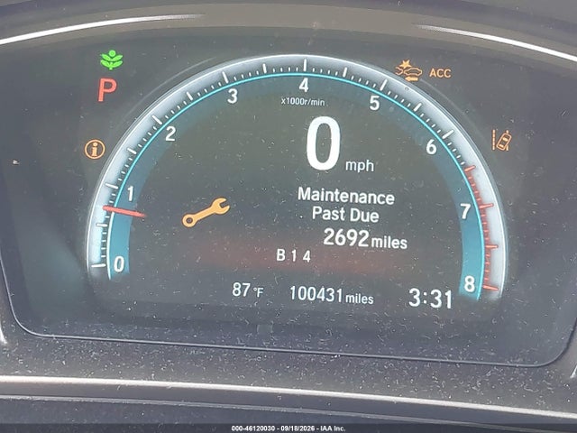 2017 Honda Civic Ex მანქანა იყიდება აუქციონზე, vin: SHHFK7H60HU414011, აუქციონის ნომერი: 46120030