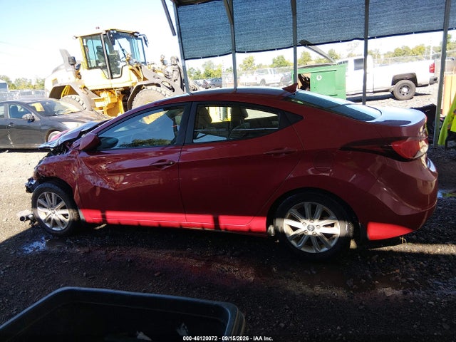 46120072 :رقم المزاد ، KMHDH4AE0FU421905 vin ، 2015 Hyundai Elantra Se مزاد بيع