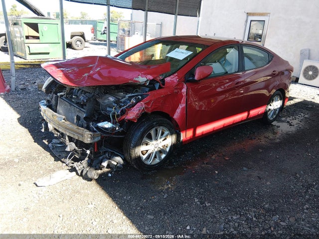 46120072 :رقم المزاد ، KMHDH4AE0FU421905 vin ، 2015 Hyundai Elantra Se مزاد بيع