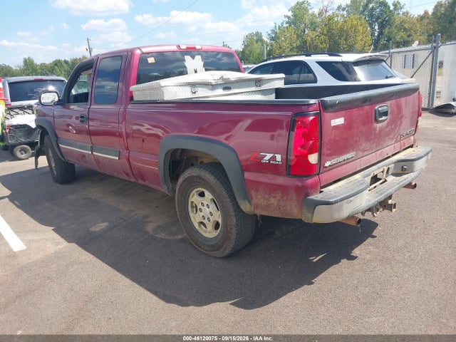 46120075 :رقم المزاد ، 2GCEK19T441123457 vin ، 2004 Chevrolet Silverado 1500 Z71 مزاد بيع