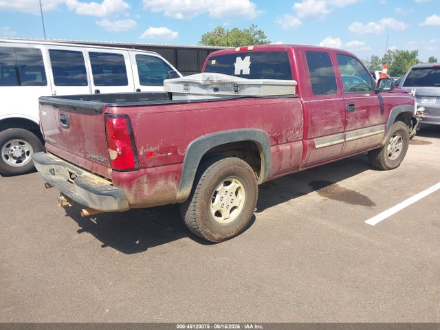 46120075 :رقم المزاد ، 2GCEK19T441123457 vin ، 2004 Chevrolet Silverado 1500 Z71 مزاد بيع