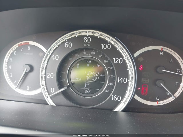 46120095 :رقم المزاد ، 1HGCR2F82EA287372 vin ، 2014 Honda Accord Ex-l مزاد بيع