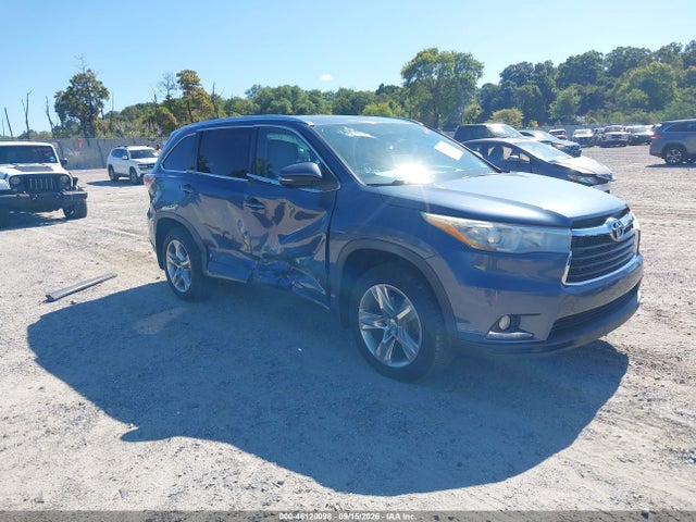 Продажа на аукционе авто 2014 Toyota Highlander Limited V6, vin: 5TDDKRFH1ES035180, номер лота: 46120098