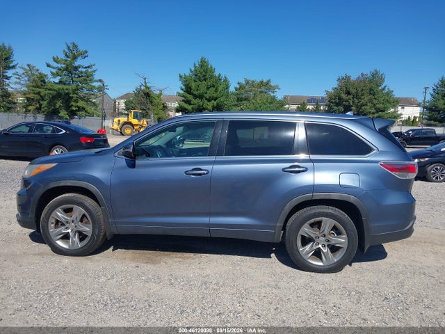 Продажа на аукционе авто 2014 Toyota Highlander Limited V6, vin: 5TDDKRFH1ES035180, номер лота: 46120098