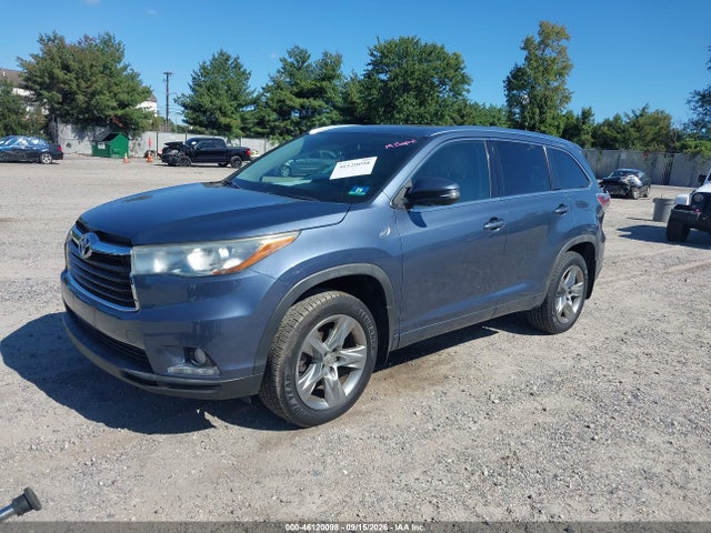 Продажа на аукционе авто 2014 Toyota Highlander Limited V6, vin: 5TDDKRFH1ES035180, номер лота: 46120098