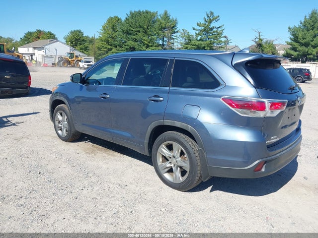 Продажа на аукционе авто 2014 Toyota Highlander Limited V6, vin: 5TDDKRFH1ES035180, номер лота: 46120098
