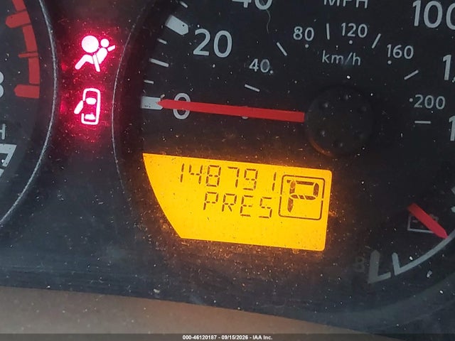 46120187 :رقم المزاد ، 1N6AD0CWXBC448866 vin ، 2011 Nissan Frontier Sv مزاد بيع