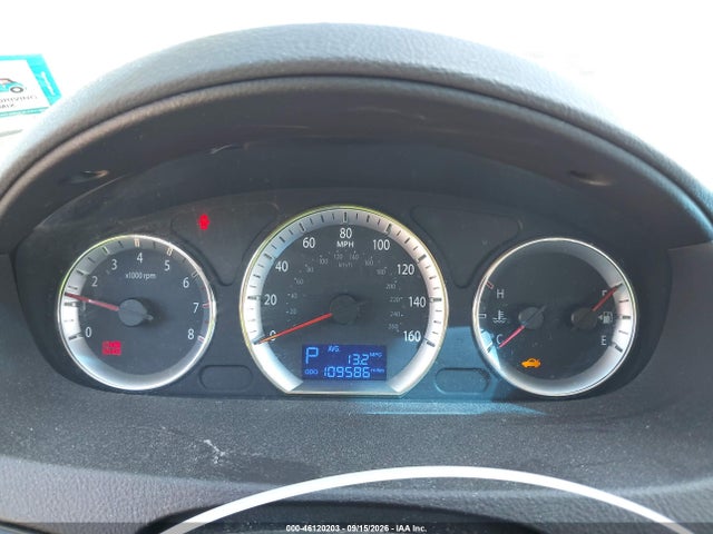 46120203 :رقم المزاد ، 5NPET46C19H536137 vin ، 2009 Hyundai Sonata Gls مزاد بيع