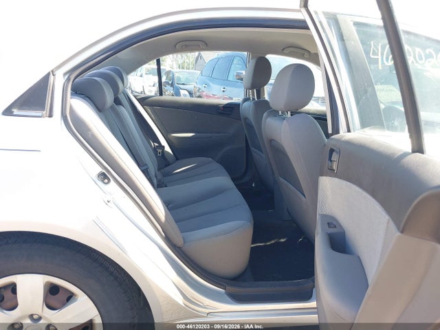 46120203 :رقم المزاد ، 5NPET46C19H536137 vin ، 2009 Hyundai Sonata Gls مزاد بيع