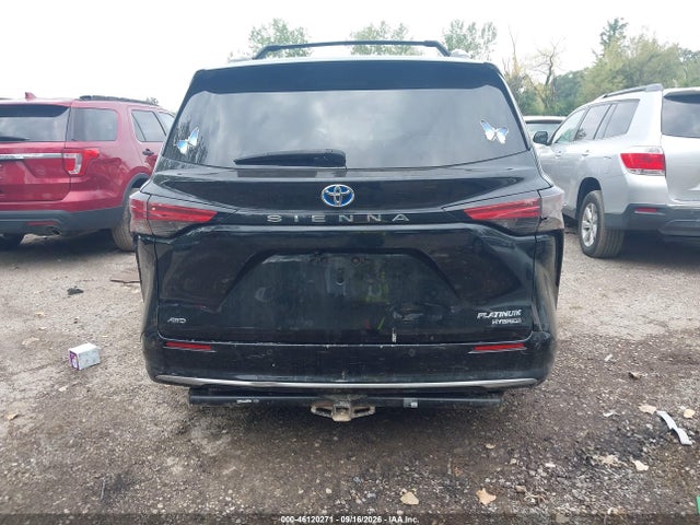 2021 Toyota Sienna Platinum მანქანა იყიდება აუქციონზე, vin: 5TDESKFC7MS029950, აუქციონის ნომერი: 46120271