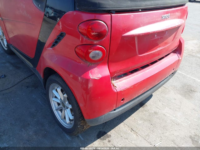 2009 Smart Fortwo Brabus/passion მანქანა იყიდება აუქციონზე, vin: WMEEK31X99K288908, აუქციონის ნომერი: 46120276
