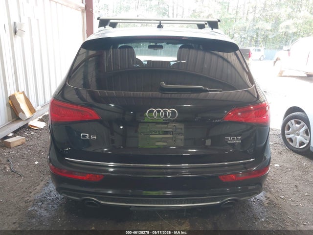 2016 Audi Q5 3.0t Premium Plus მანქანა იყიდება აუქციონზე, vin: WA1D7AFP3GA139786, აუქციონის ნომერი: 46120279