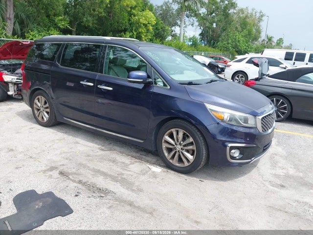 46120330 :رقم المزاد ، KNDME5C17J6364774 vin ، 2018 Kia Sedona Sx Limited مزاد بيع
