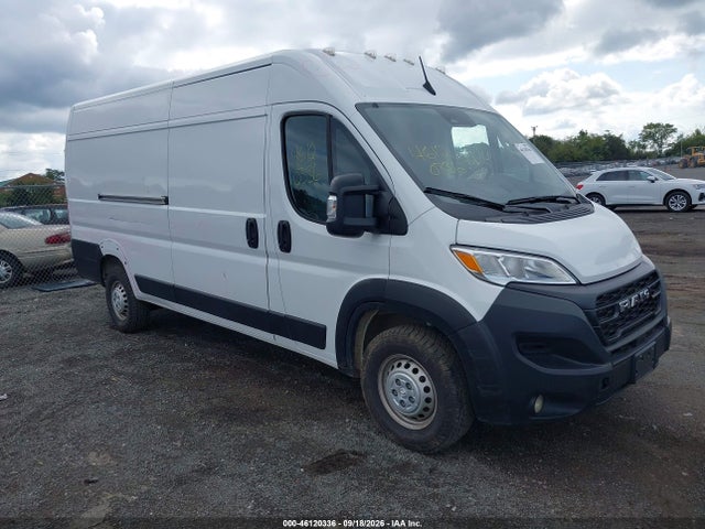 46120336 :رقم المزاد ، 3C6MRVJG7SE504854 vin ، 2025 Ram Promaster 3500 Cargo Van Tradesman High Roof 159 Wb Ext مزاد بيع