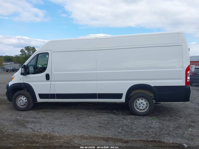 46120336 :رقم المزاد ، 3C6MRVJG7SE504854 vin ، 2025 Ram Promaster 3500 Cargo Van Tradesman High Roof 159 Wb Ext مزاد بيع
