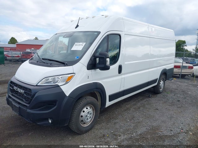 46120336 :رقم المزاد ، 3C6MRVJG7SE504854 vin ، 2025 Ram Promaster 3500 Cargo Van Tradesman High Roof 159 Wb Ext مزاد بيع