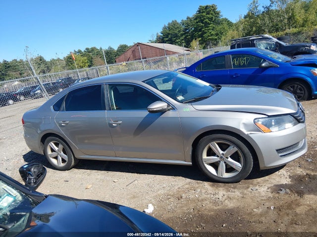2012 Volkswagen Passat 2.5l Se მანქანა იყიდება აუქციონზე, vin: 1VWBP7A37CC052523, აუქციონის ნომერი: 46120342