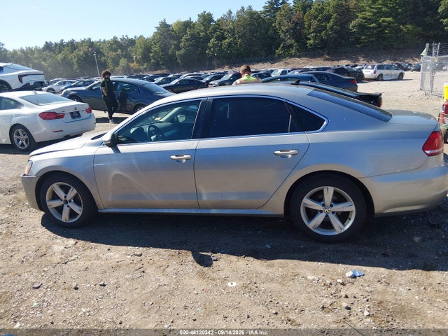 2012 Volkswagen Passat 2.5l Se მანქანა იყიდება აუქციონზე, vin: 1VWBP7A37CC052523, აუქციონის ნომერი: 46120342