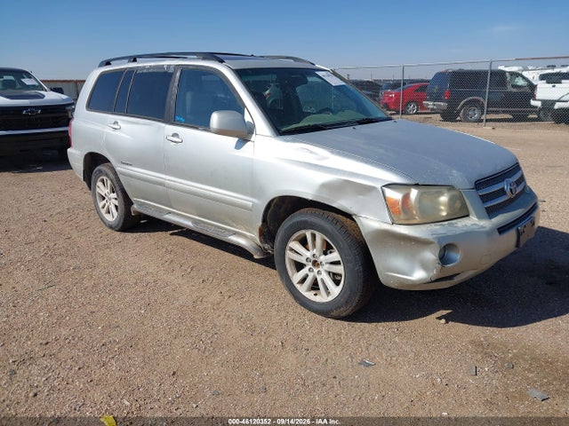 Aukcja sprzedaży 2006 Toyota Highlander Hybrid Limited V6, vin: JTEEW21A360032372, numer aukcji: 46120352