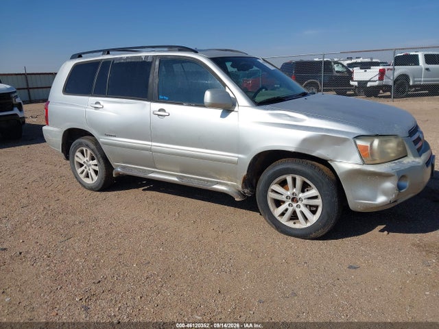 Aukcja sprzedaży 2006 Toyota Highlander Hybrid Limited V6, vin: JTEEW21A360032372, numer aukcji: 46120352