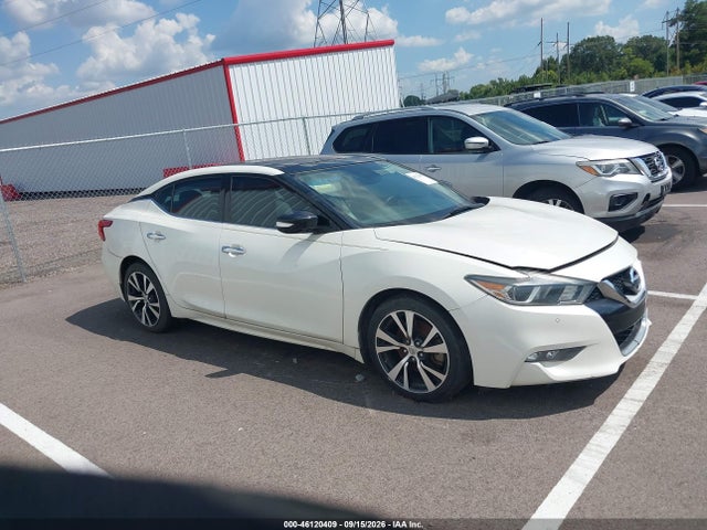 Продажа на аукционе авто 2016 Nissan Maxima 3.5 Sl, vin: 1N4AA6AP1GC388354, номер лота: 46120409