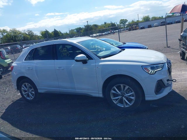 Aukcja sprzedaży 2025 Audi Q3 Premium 45 Tfsi S Line Quattro Tiptronic, vin: WA1DECF33S1018294, numer aukcji: 46120413