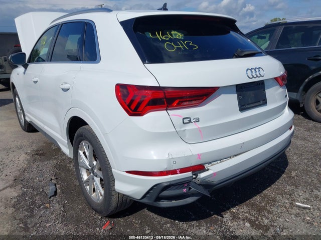 Aukcja sprzedaży 2025 Audi Q3 Premium 45 Tfsi S Line Quattro Tiptronic, vin: WA1DECF33S1018294, numer aukcji: 46120413