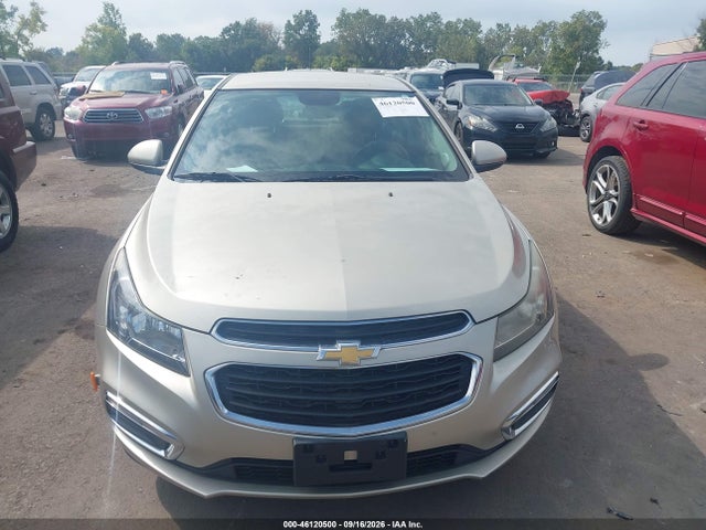 2016 Chevrolet Cruze Limited 1lt Auto მანქანა იყიდება აუქციონზე, vin: 1G1PE5SBXG7212586, აუქციონის ნომერი: 46120500