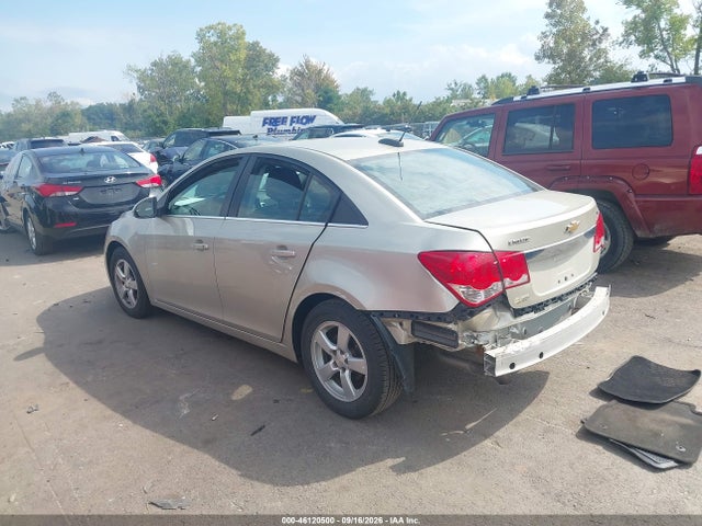 2016 Chevrolet Cruze Limited 1lt Auto მანქანა იყიდება აუქციონზე, vin: 1G1PE5SBXG7212586, აუქციონის ნომერი: 46120500