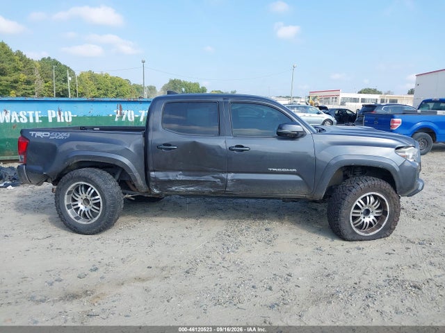 2018 Toyota Tacoma Dbl Cab/sr/trdspt/or/pro მანქანა იყიდება აუქციონზე, vin: 3TMCZ5AN7JM145139, აუქციონის ნომერი: 46120523