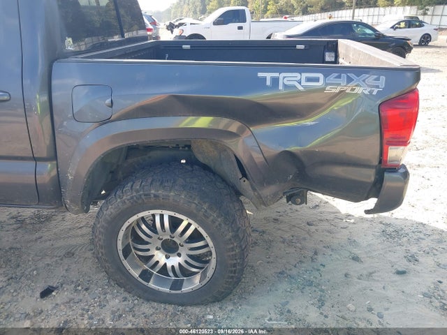 2018 Toyota Tacoma Dbl Cab/sr/trdspt/or/pro მანქანა იყიდება აუქციონზე, vin: 3TMCZ5AN7JM145139, აუქციონის ნომერი: 46120523