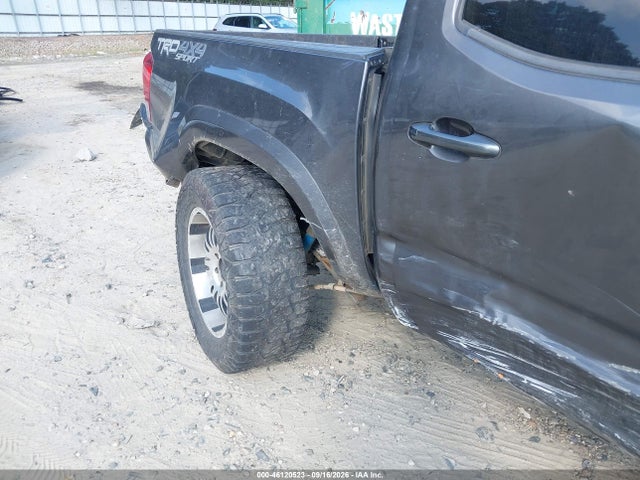2018 Toyota Tacoma Dbl Cab/sr/trdspt/or/pro მანქანა იყიდება აუქციონზე, vin: 3TMCZ5AN7JM145139, აუქციონის ნომერი: 46120523