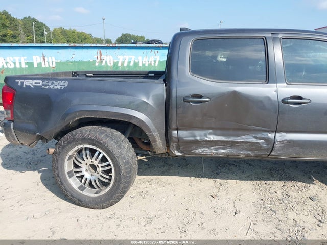 2018 Toyota Tacoma Dbl Cab/sr/trdspt/or/pro მანქანა იყიდება აუქციონზე, vin: 3TMCZ5AN7JM145139, აუქციონის ნომერი: 46120523