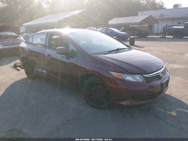 Продажа на аукционе авто 2012 Honda Civic Lx, vin: 2HGFB2F55CH555658, номер лота: 46120565