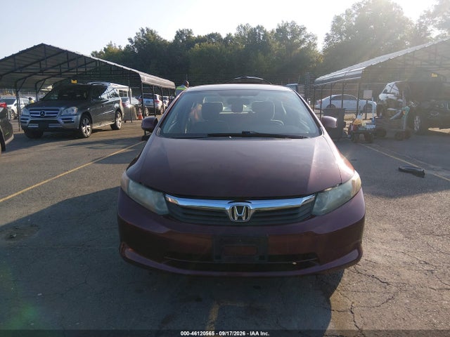 Продажа на аукционе авто 2012 Honda Civic Lx, vin: 2HGFB2F55CH555658, номер лота: 46120565