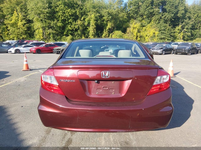 Продажа на аукционе авто 2012 Honda Civic Lx, vin: 2HGFB2F55CH555658, номер лота: 46120565
